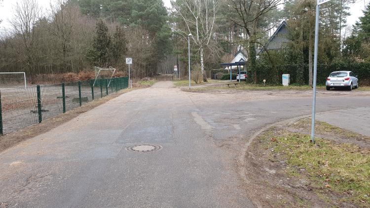 Verlängerung Schacht Richtung Eidechsenweg